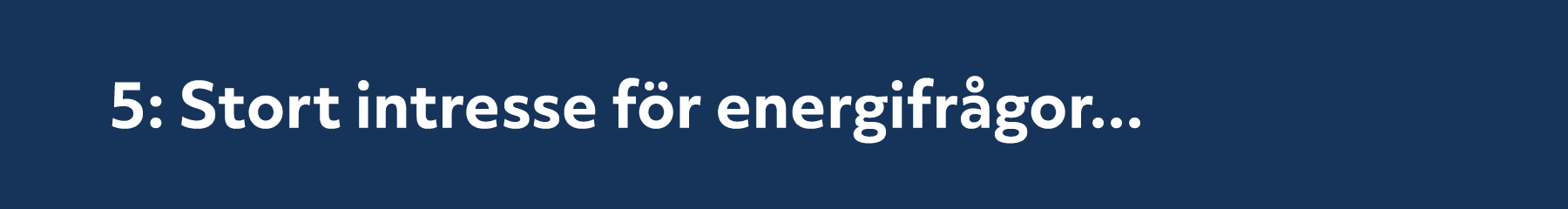 5: Stort intresse f r energifr gor...