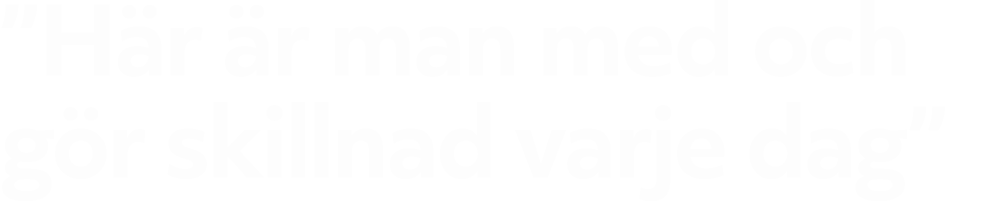 ”H r r man med och g r skillnad varje dag” 