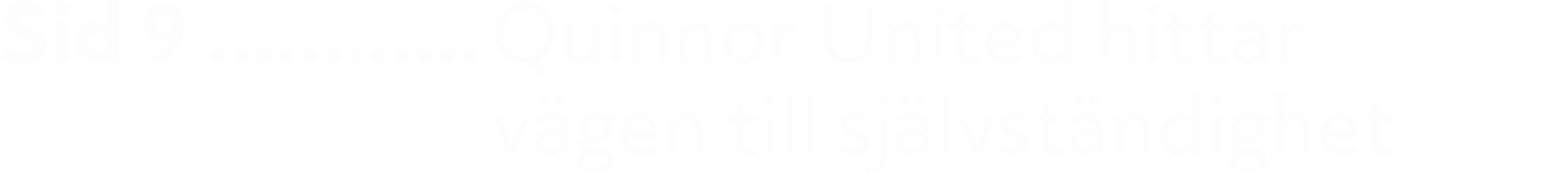 Sid 9 Quinnor United hittar v gen till sj lvst ndighet 