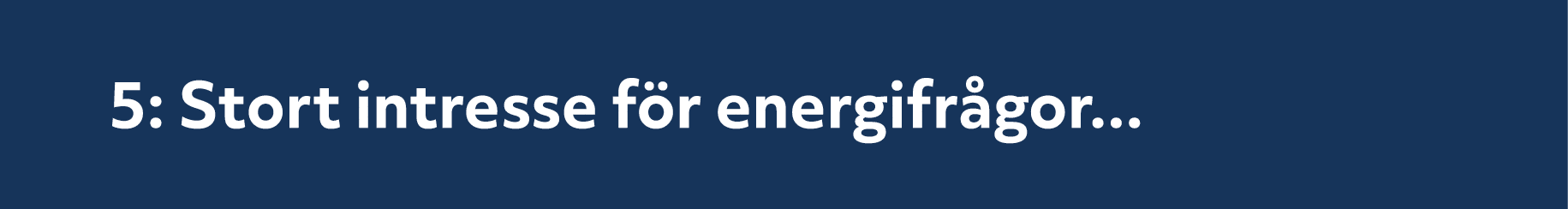 5: Stort intresse f r energifr gor...