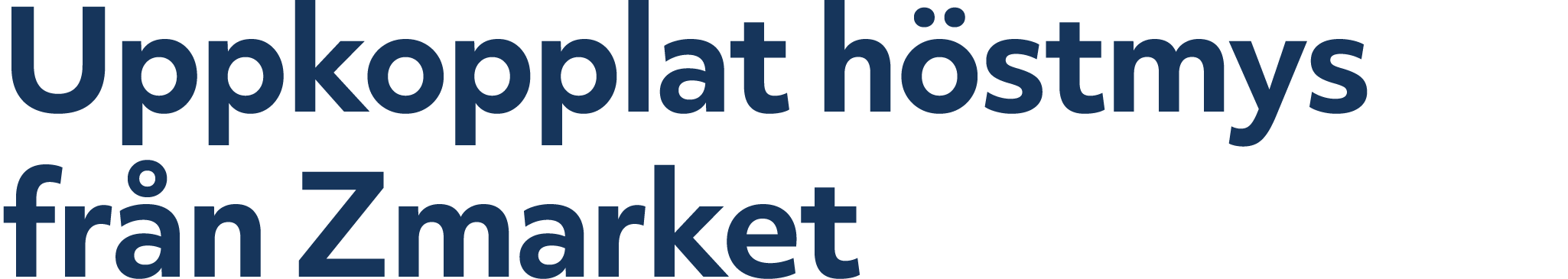 Uppkopplat h stmys fr n Zmarket