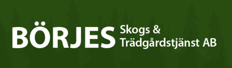 Börjes Skogs & Trädgårdstjänst AB logo